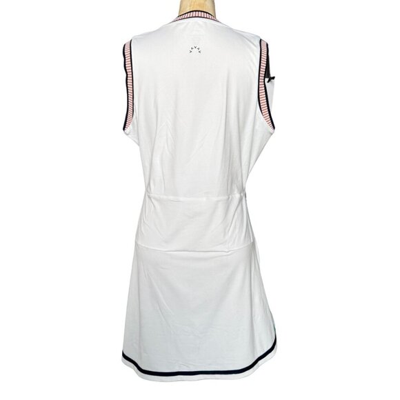 Varley Cora Court Micro Jersey Sleeveless Mini Dress Womens Size Large - Picture 4 of 9